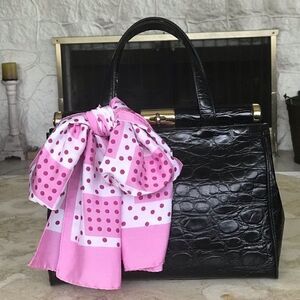 Monique Martin Silk Foulard - Signed